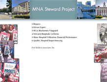 Tablet Screenshot of mnastewardproject.org
